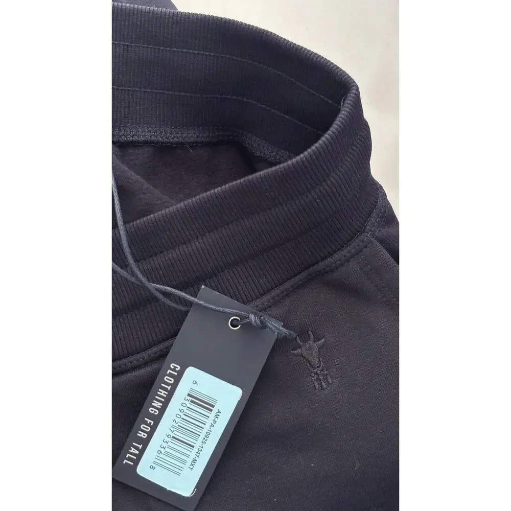 American Tall Wearever 2.0 Fleece Straight Leg Sweatpants Black Mens Medium XT